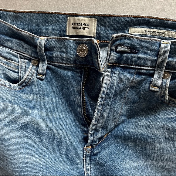Citizens of Humanity rocket ankle Blue Women's Skinny Jeans Sz 26 - Picture 13 of 13